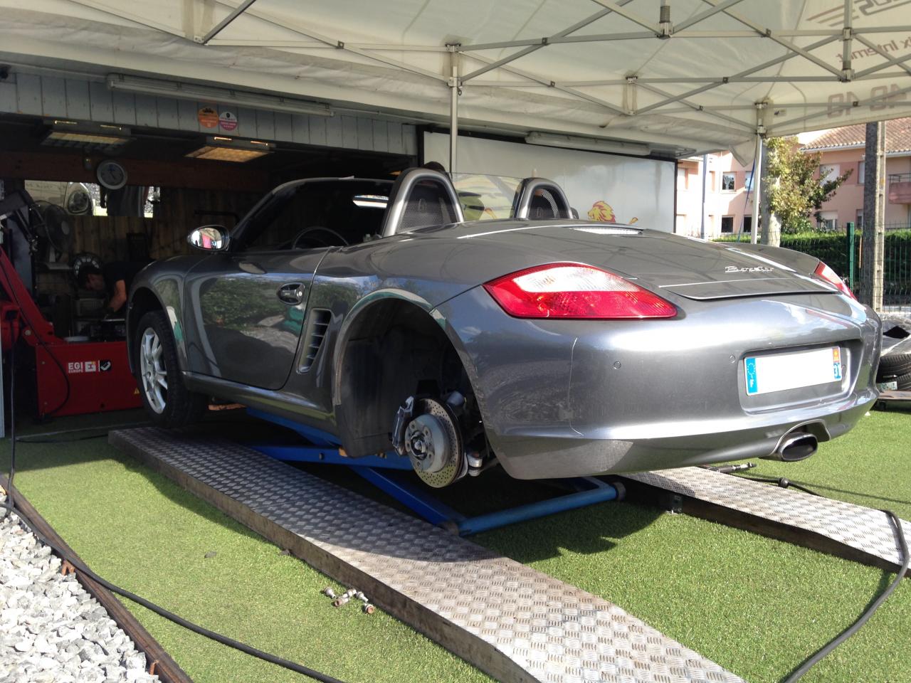 Montage Porsche Boxster